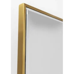 Miroir sur pied Hulda laiton 46x180cm