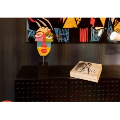 Objet décoratif Abstract Face Multicolour 52