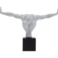 Objet décoratif athlète blanc PM
