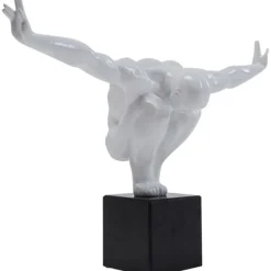 Objet décoratif athlète blanc PM
