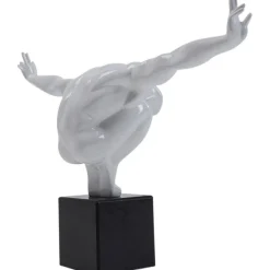 Objet décoratif athlète blanc PM
