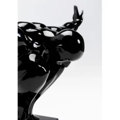 Objet décoratif athlète noir PM 43cm
