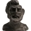 Objet décoratif Bearded Man anthracite 11cm