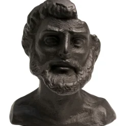 Objet décoratif Bearded Man anthracite 11cm