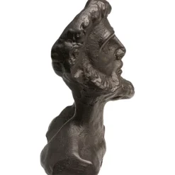 Objet décoratif Bearded Man anthracite 11cm
