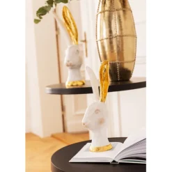 Objet décoratif Bunny doré 30cm