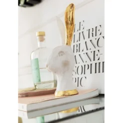 Objet décoratif Bunny doré 30cm