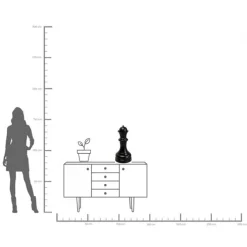 Objet décoratif Chess Queen 60cm