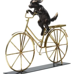 Objet décoratif Dog With Bicycle 44cm
