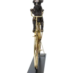 Objet décoratif Dog With Bicycle 44cm