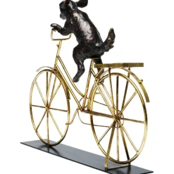 Objet décoratif Dog With Bicycle 44cm