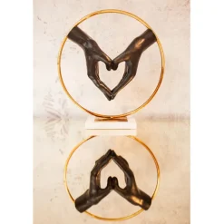 Objet décoratif Elements Heart Hand 33cm