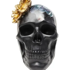 Objet décoratif Flower Skull 22cm