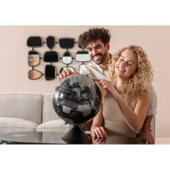 Objet décoratif Globe Top noir 40cm