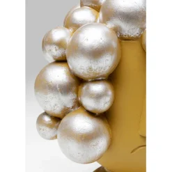Objet décoratif Hairstyle jaune 19cm