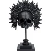 Objet décoratif King Skull noir 49cm