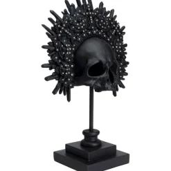 Objet décoratif King Skull noir 49cm