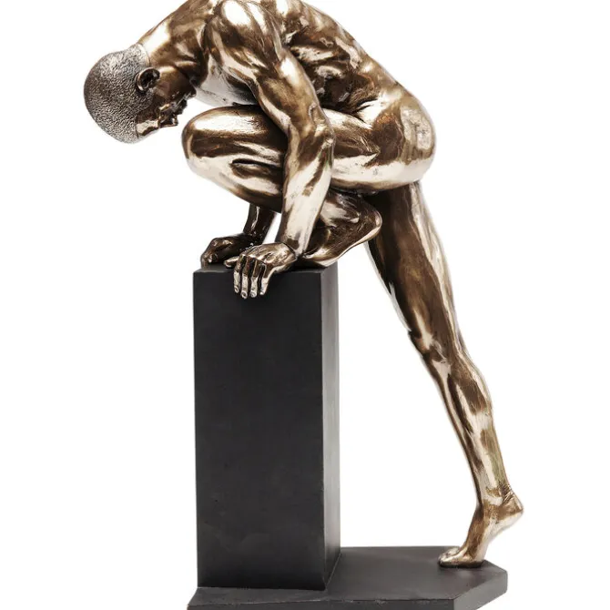 Objet décoratif Nude Man Stand Bronze 35cm
