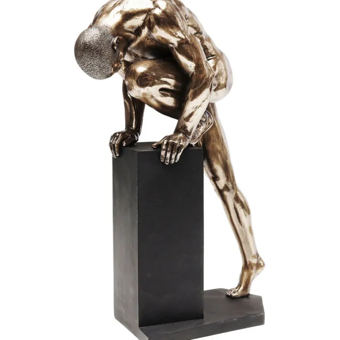 Objet décoratif Nude Man Stand Bronze 35cm