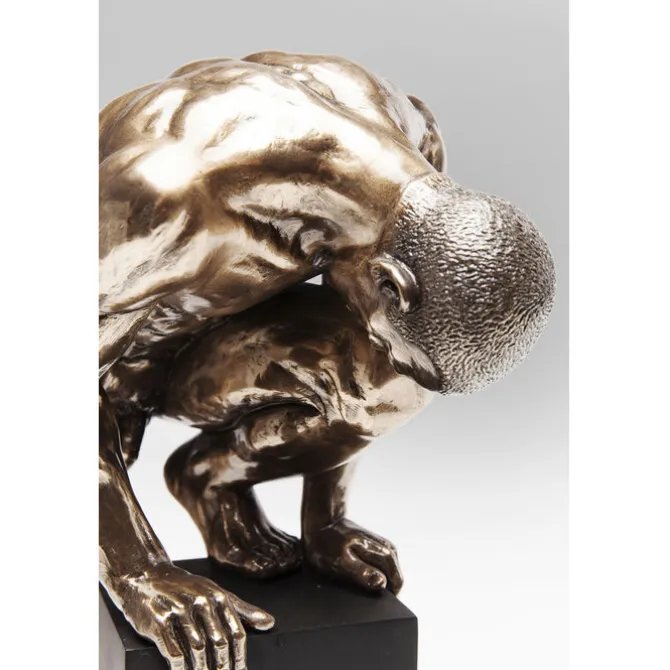 Objet décoratif Nude Man Stand Bronze 35cm