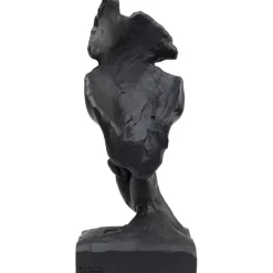 Objet décoratif Quiet Face noir 31cm
