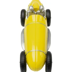 Objet décoratif Racing Car jaune 9cm