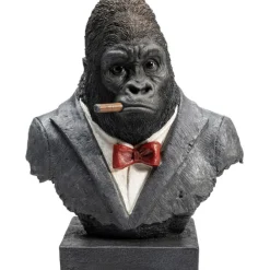 Objet décoratif Smoking Gorilla 48cm