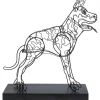 Objet décoratif Wire Attack Dog 36cm