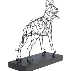 Objet décoratif Wire Attack Dog 36cm