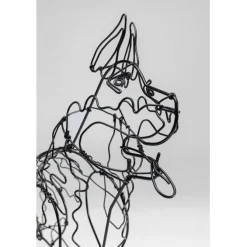 Objet décoratif Wire Attack Dog 36cm