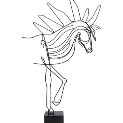 Objet décoratif Wire Horse 51cm