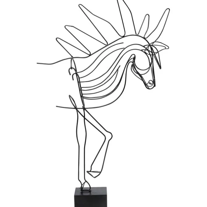 Objet décoratif Wire Horse 51cm