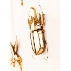 Objet mural Beetle miroir 25x39cm