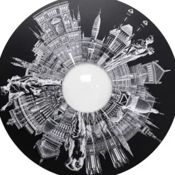 Objet mural City Pupil Ø160cm