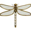Objet mural Dragonfly miroir 36x46cm