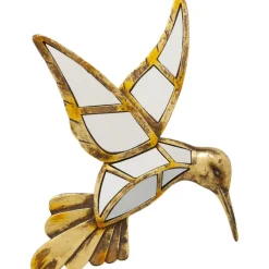 Objet mural Hummingbird miroir 27x32cm