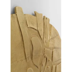 Objet mural Kala Antique doré Ø60cm