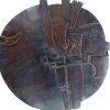 Objet mural Kala Antique anthracite Ø45cm