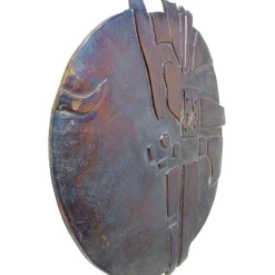Objet mural Kala Antique anthracite Ø45cm