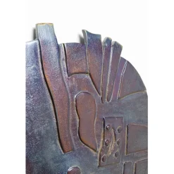 Objet mural Kala Antique anthracite Ø45cm