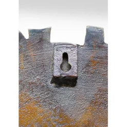 Objet mural Kala Antique anthracite Ø45cm