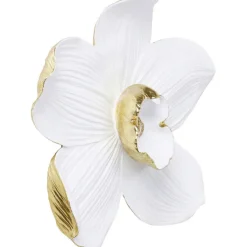 Objet mural Orchid blanc 54cm