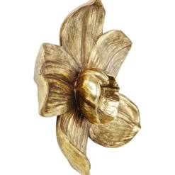 Objet mural Orchid doré 44cm