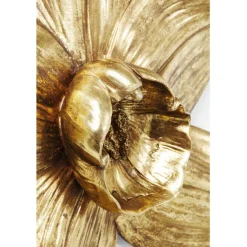 Objet mural Orchid doré 44cm