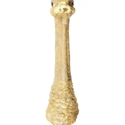 Objet mural Ostrich doré 19x72cm
