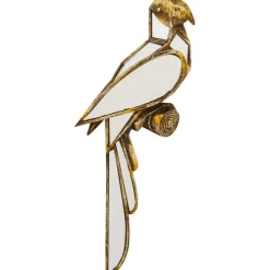 Objet mural Parrot miroir 15x43cm