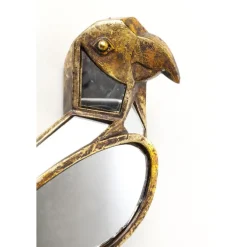 Objet mural Parrot miroir 15x43cm