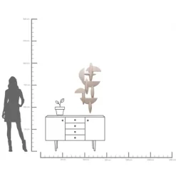 Objet mural Rotondo Pezzi 118cm