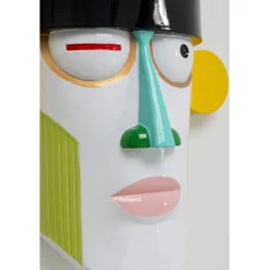 Objet mural Wink noir 28x48cm