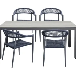 Outdoor Set Sorento bleu (5-pcs)